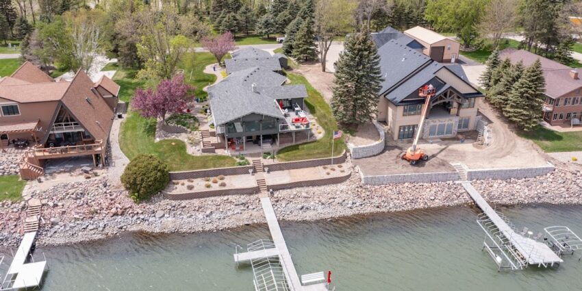 Luxury waterfront home offers serene tranquility on Lake Madison
