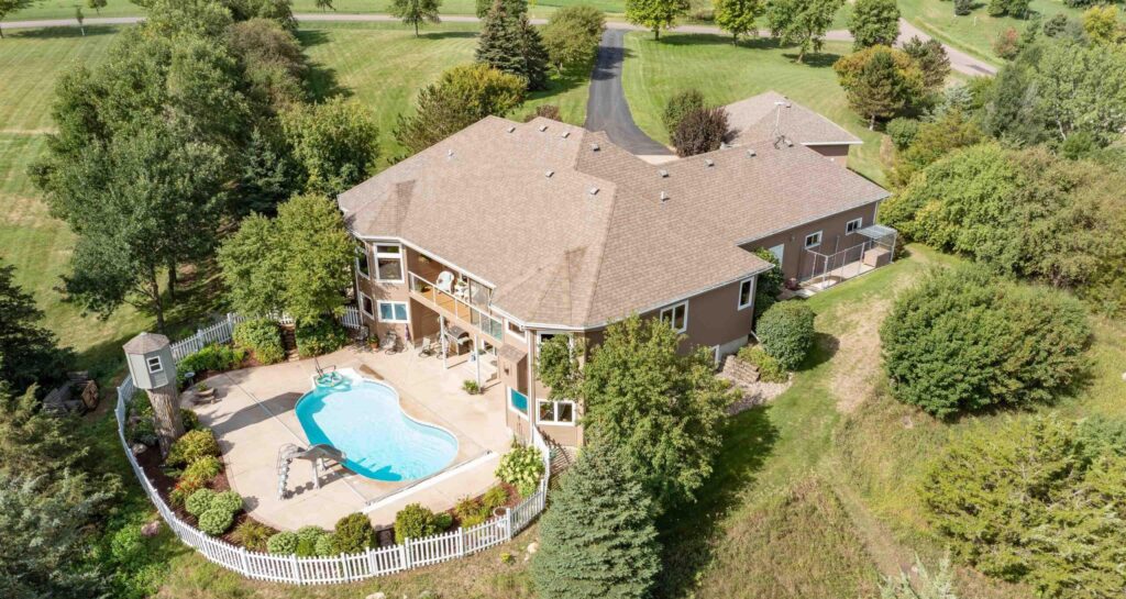 One-of-a-kind beauty offers ultimate seclusion on 4-plus acres minutes from Sioux Falls