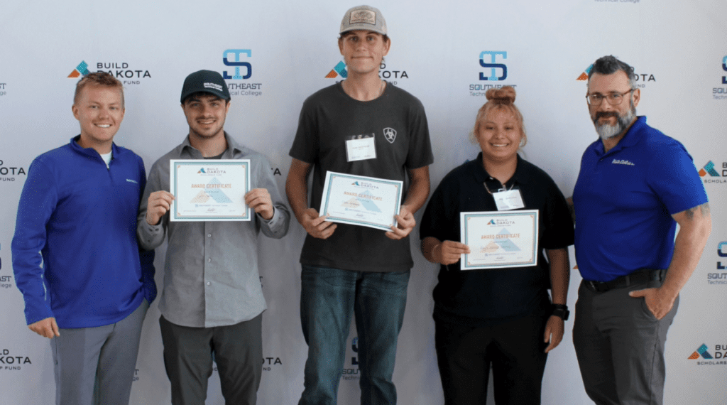 Muth Electric Build Dakota Scholarship Recipients
